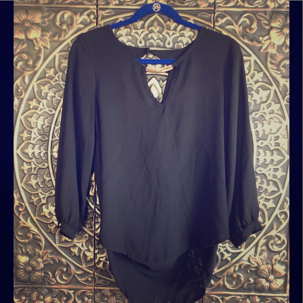 Meraki Black Blouse